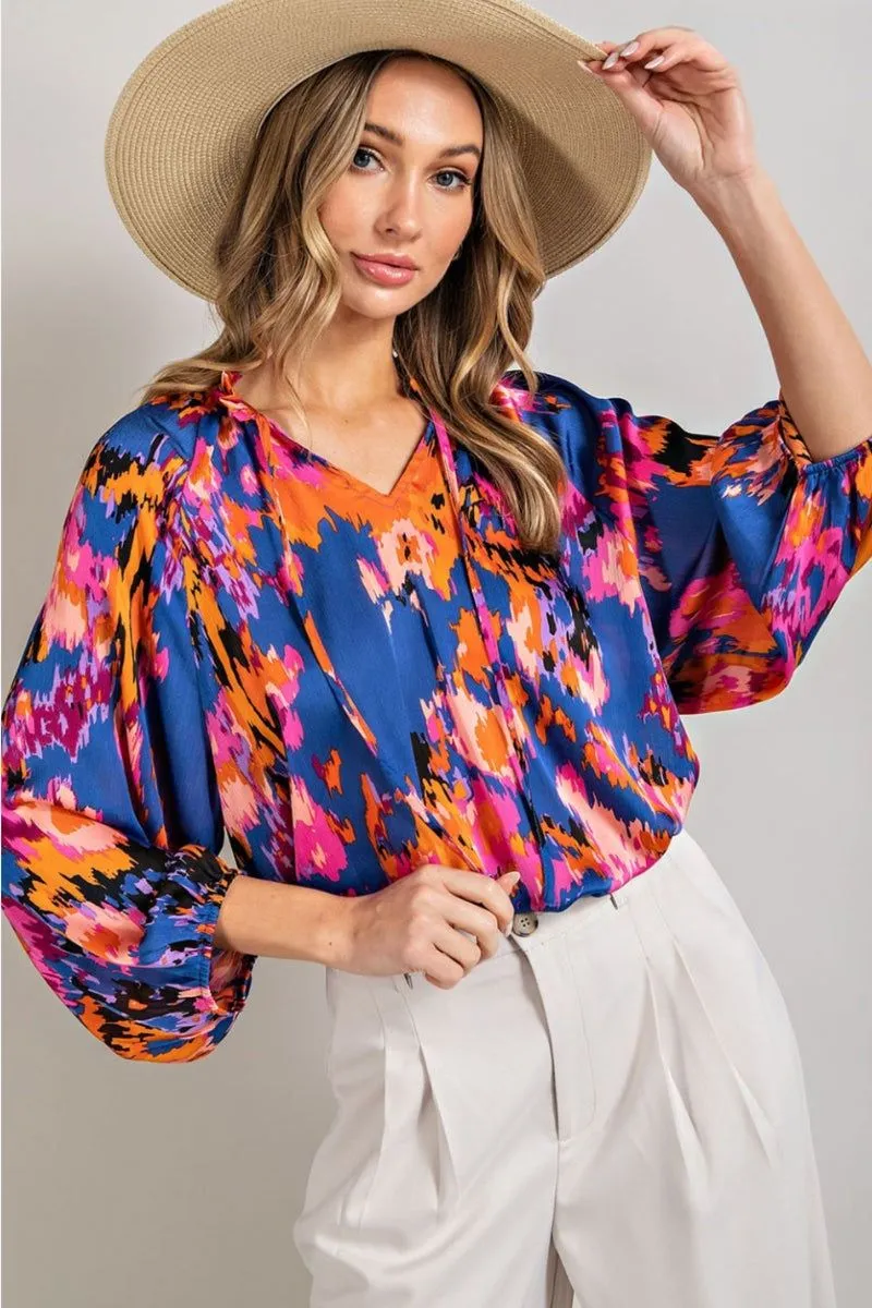 Printed Blouse