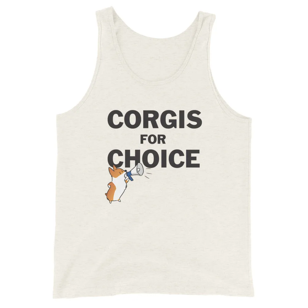 "Corgis for Choice" Unisex Tank Top