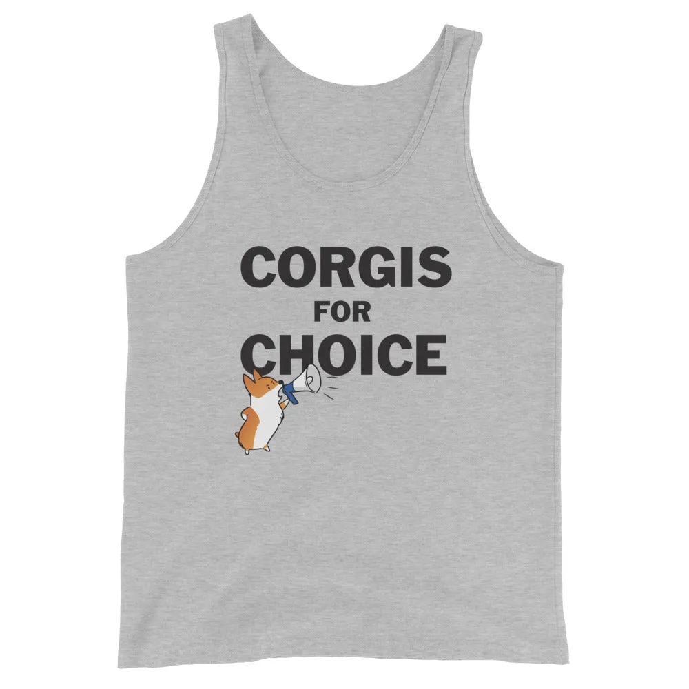 "Corgis for Choice" Unisex Tank Top