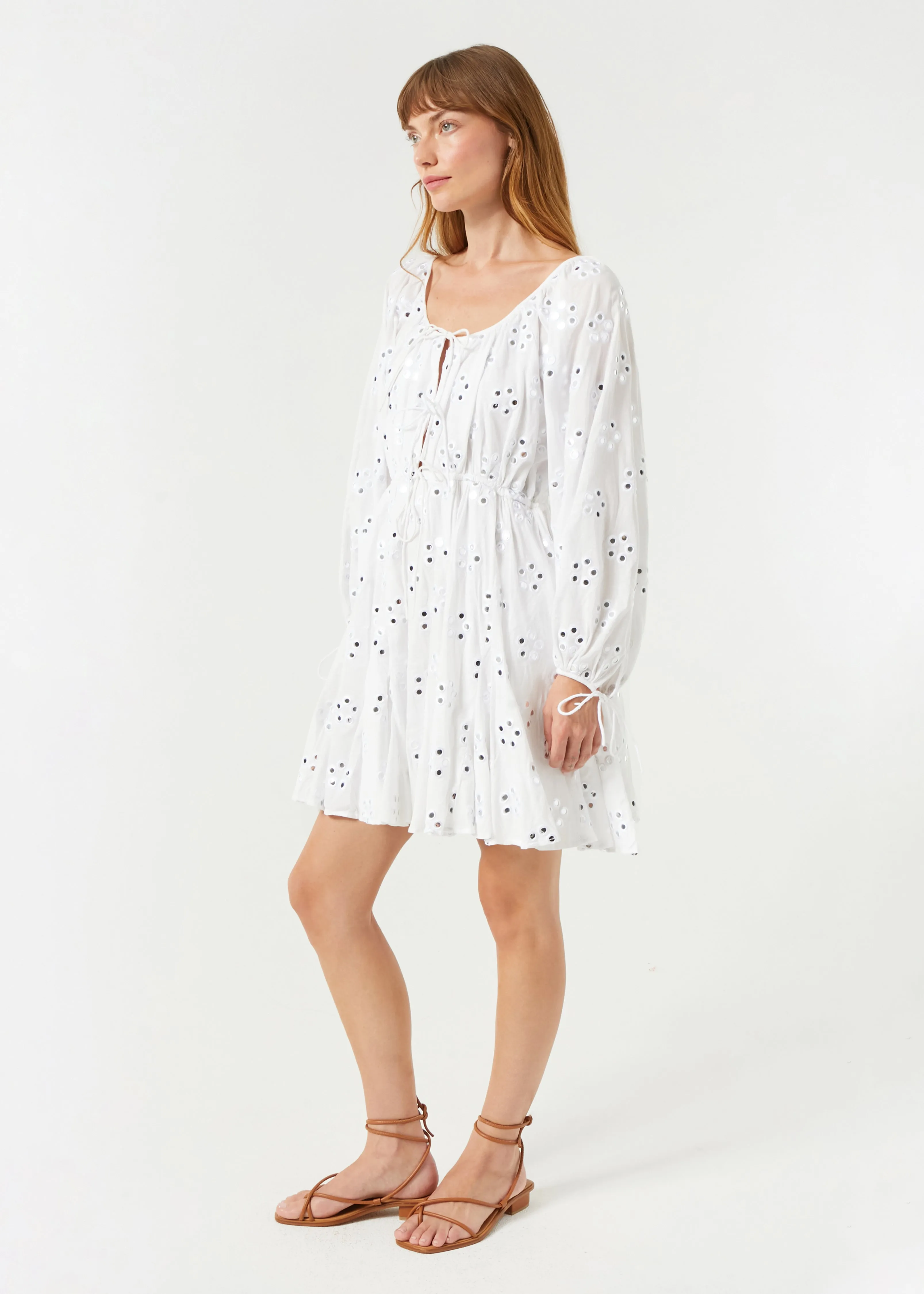 Ren Dress | White Mirror Daisy