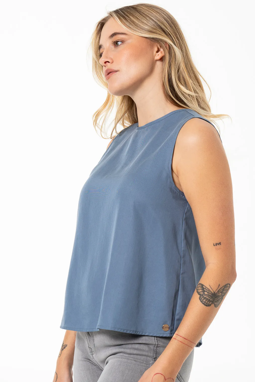 Shift Tank Top _ 141539 _ Blue