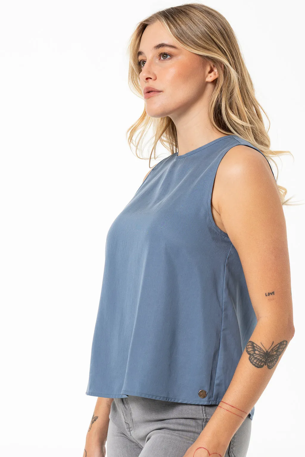 Shift Tank Top _ 141539 _ Blue