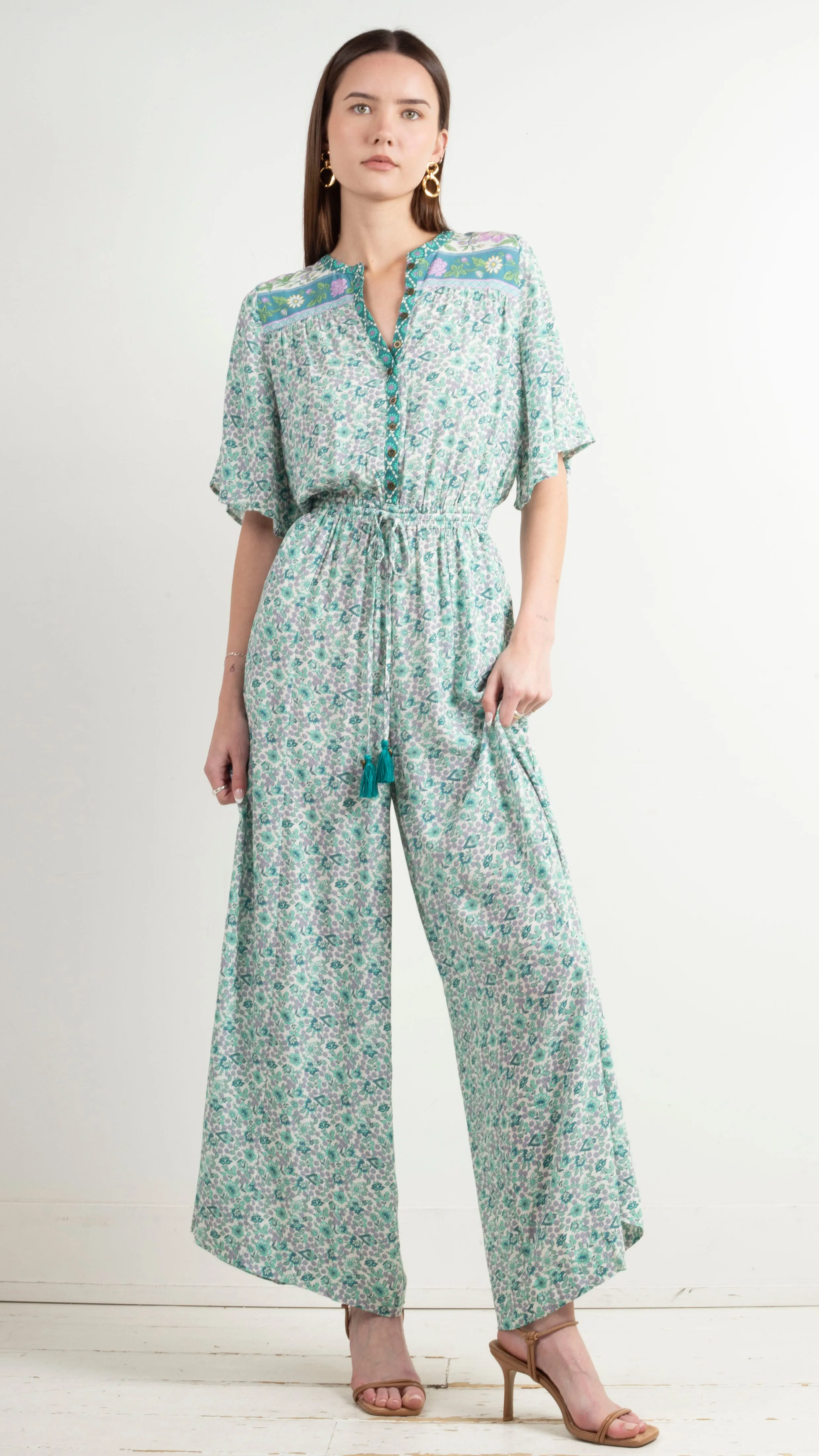 Sienna Jumpsuit - Jade