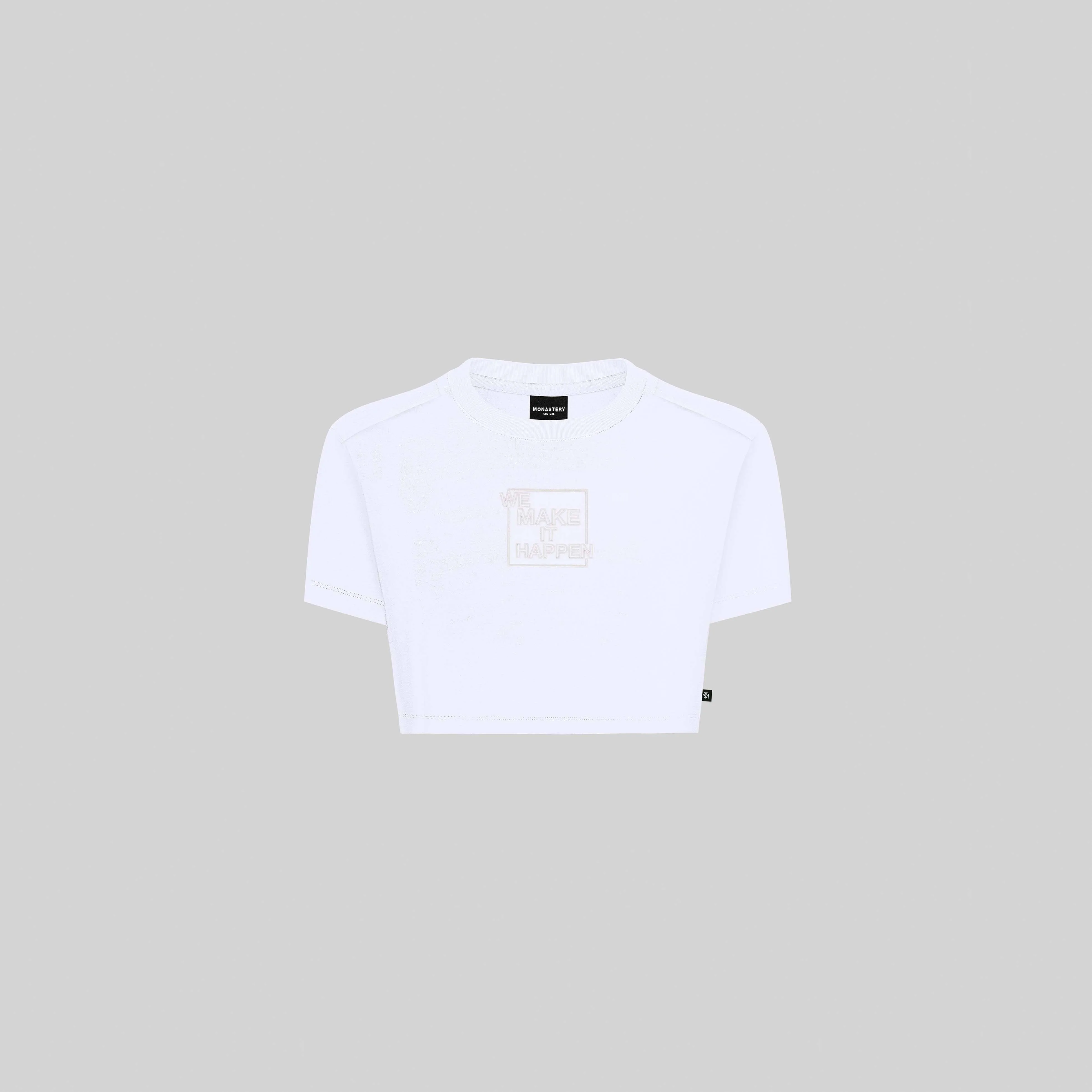 SKODA CROP TOP WHITE