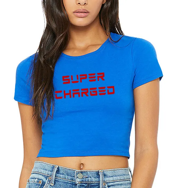 Super Charged Junior's Crop Top - LIMITED QUANTITY!!