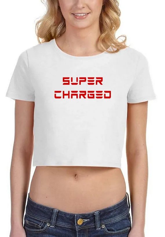 Super Charged Junior's Crop Top - LIMITED QUANTITY!!