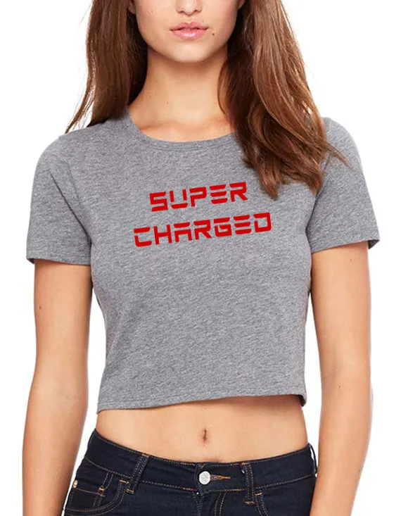 Super Charged Junior's Crop Top - LIMITED QUANTITY!!