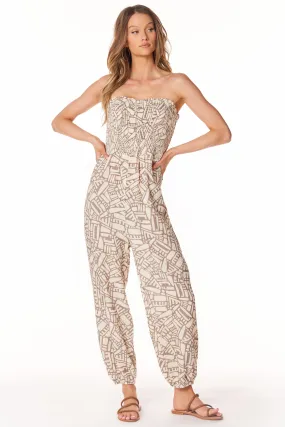 TAPERED LEG JUMPSUIT