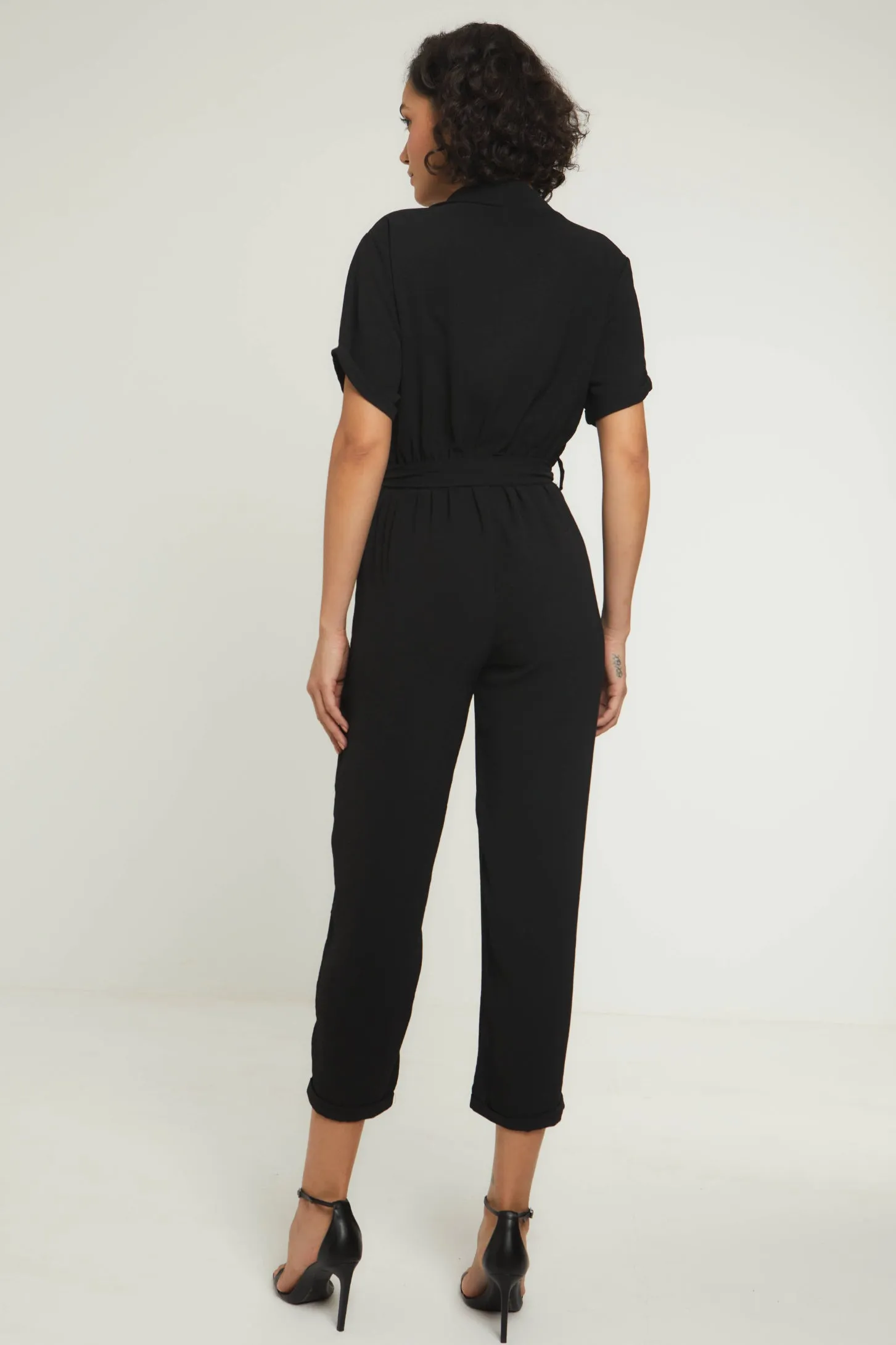 THE ESSENTIAL JUMPSUIT - BLACK