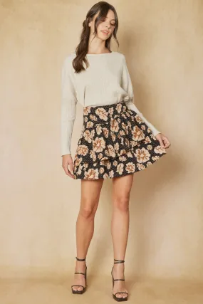 TIFFANY FLORAL SKIRT