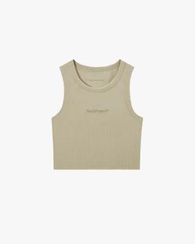 TONE2TONE TANK TOP BEIGE