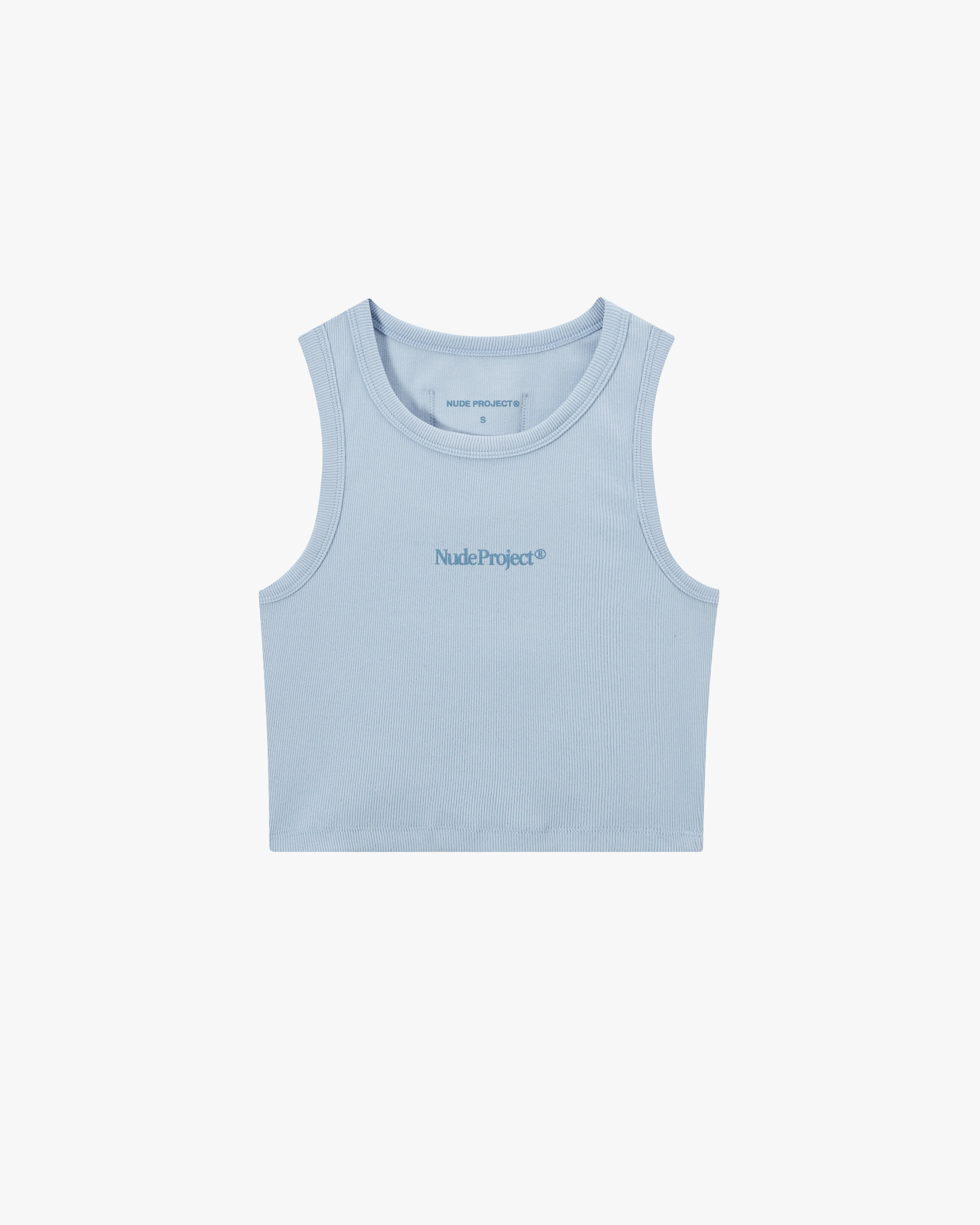 TONE2TONE TANK TOP BLUE