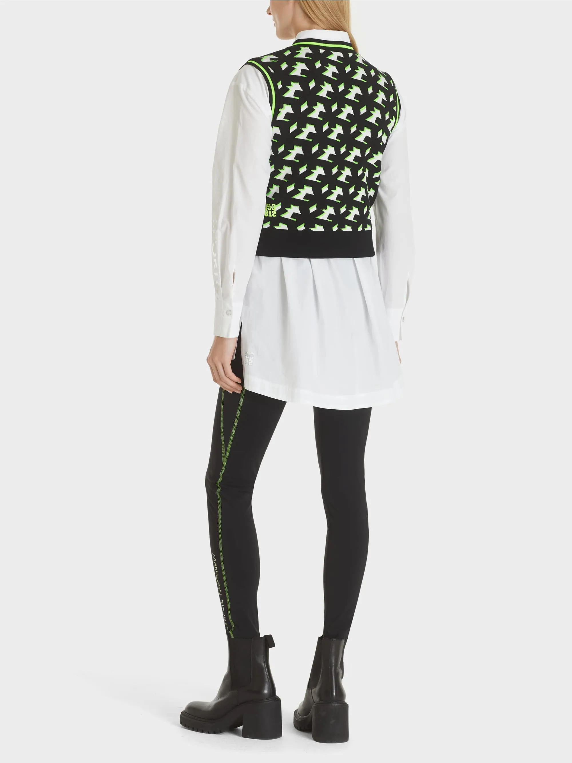 Top - Black/Green/Off-White