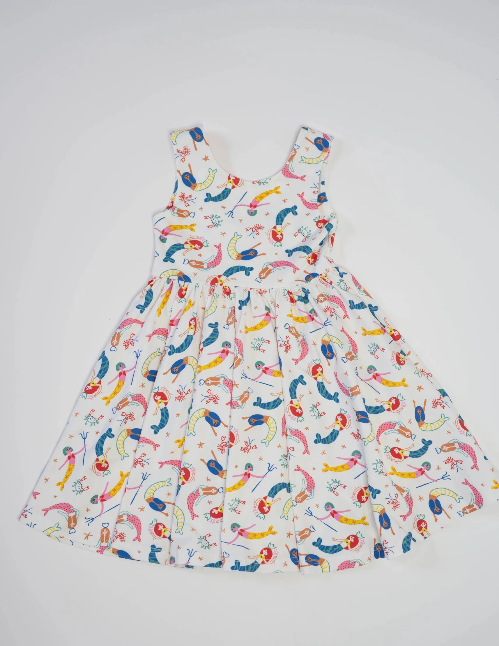 Twirl Tank Dress - Mermaid Whimsy