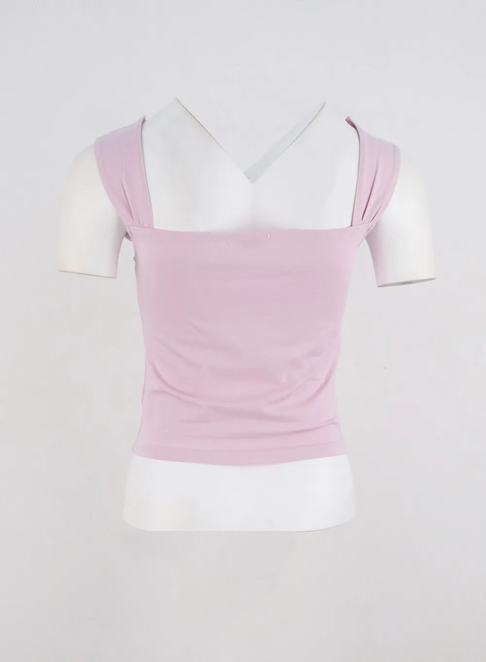 V-Neck Ribbon Top CG303