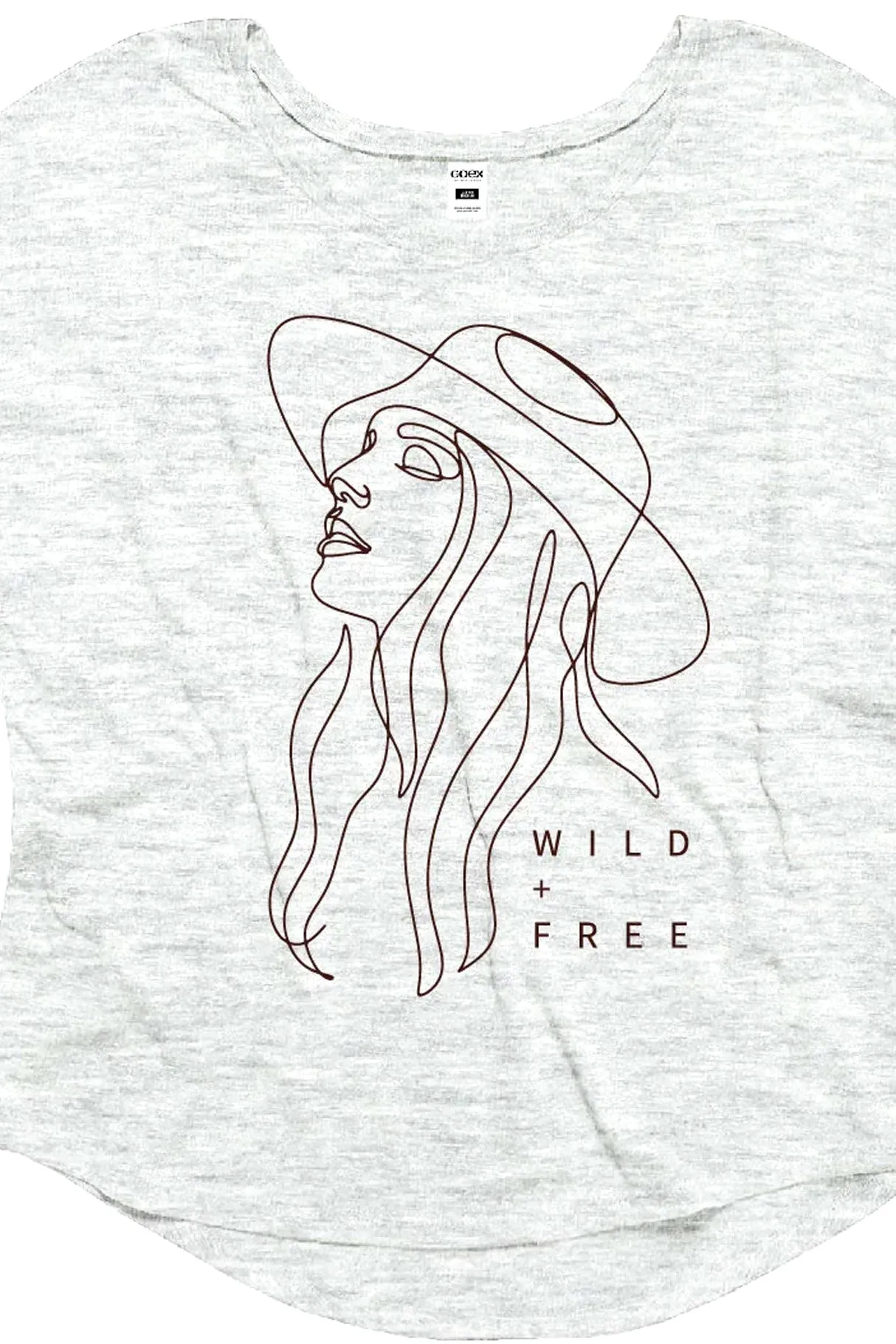 Wild & Free Graphic Tee for Women - Trendy Adventure-Inspired T-Shirt