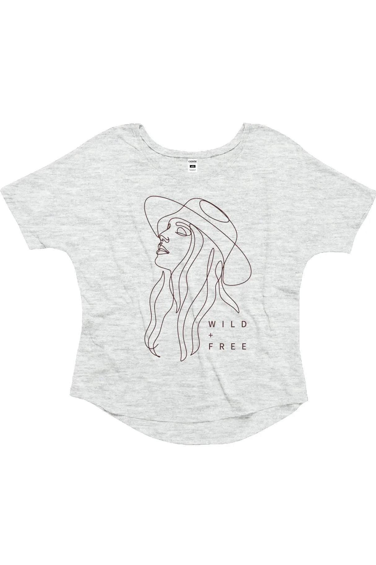 Wild & Free Graphic Tee for Women - Trendy Adventure-Inspired T-Shirt